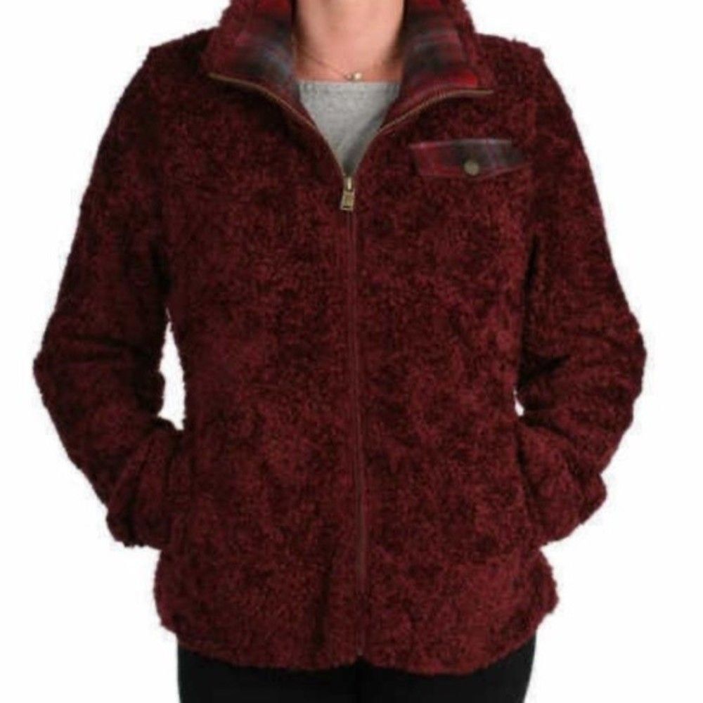 Pendleton Women's Sherpa Zip Up Jacket Size Small